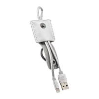 Кабель Remax RC-079i Moss USB (m)-Lightning (m) 0.3м 2.1A серебряный
