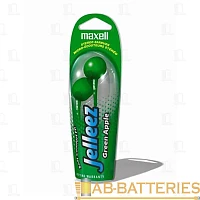 Наушники внутриканальные Maxell 190522 EB-GA Jelleez зеленый