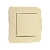 Выключатель Makel Light Lillium Natural 1-клав.10A пластик кремовый 55221 (1/12)
