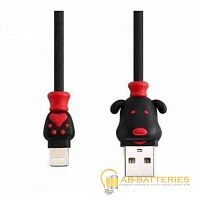 Кабель Remax RC-106i Fortune USB (m)-Lightning (m) черный