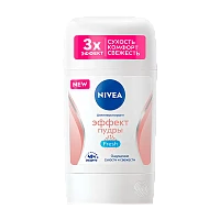 Дезодорант женский Nivea эффект пудры Deo стик 50мл (1/15)