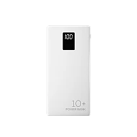 Внешний аккумулятор MORE CHOICE PB32S-10 Smart 10000mAh 3.0A 3USB/Type-C QC3.0 белый