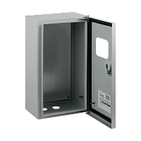 Щит с монтажной панелью ЭРА SIMPLE ЩМПг (окно)-01 IP54 (410x220x175)