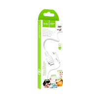 Кабель HOCO X67 Lightning (m)-Type-C (m) 1м 3.0A 20W силикон белый (1/31/310)