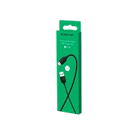 Кабель Borofone BX19 USB (m)-Lightning (m) 1м 2.4A ПВХ черный (1/648)
