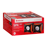 Колонки 2.0 Defender SPK-480 4W USB оранжевый (1/50)