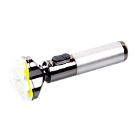 Фонарь универсальный Без бренда ST01(XPG+COB) серебряный