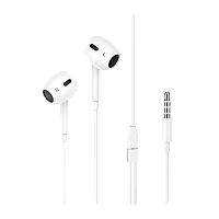 Наушники вставные HOCO M1 Max с микр. белый (1/21/210)