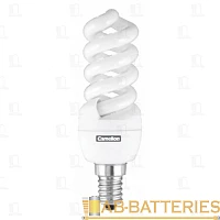 Лампа энергосберегающая Camelion T3 E14 11W 4200К 220-240V спираль (1/5/25/100)