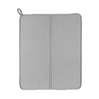 Коврик для сушки посуды Рыжий кот Skandi 45х35см серый (1/12/144)