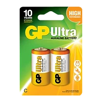 Батарейка GP Ультра/ULTRA LR14 C BL2 Alkaline 1.5V (2/20/160) R 