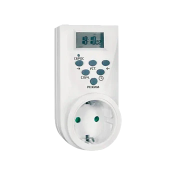 Таймер электронный GoPower Timix 04 16A 3600W 7дн/24ч/1мин (1/12/48)