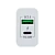*Сетевое З/У GoPower GPQC08 1USB+1Type-C 20W QC3.0 белый