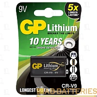 Батарейка GP Крона CR-V9 BL1 Lithium 9V (1/10/450) R 