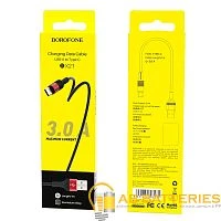 Кабель Borofone BX21 USB (m)-Type-C (m) 1м 3.0A нейлон красный (1/648)