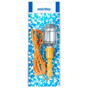 Светильник переносной Smartbuy 220V Колба А E27 IP20 с проводом 5м. (1/20)