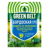 Средство GREEN BELT Бордоская смесь от болезней растений 100г (1/50)