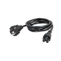 Кабель питания ENERGY POWER С5 (757) евровилка-C5 (m) 1.5м ПВХ черный (1/300)