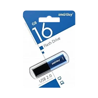 Флеш-накопитель Smartbuy X-Cut 16GB USB2.0 пластик синий