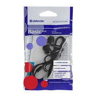 Наушники внутриканальные Defender 603 Basic черный (1/100)