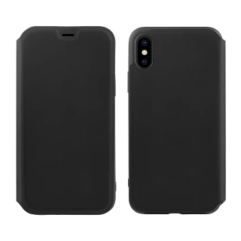 Чехол HOCO Colorful series liquid silicone case for iPhone XS Max Черный