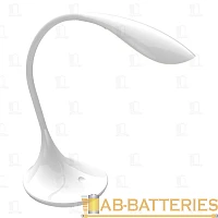 Светильник настольный Camelion KD-772 5W 230V 12LED на основании сенс. белый (1/4)