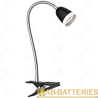 Светильник настольный Camelion KD-847 3.5W 230V IP20 прищепка черный (1/10)