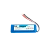 Аккумулятор ET UL9V-500 BL1 500мА, тип "крона" с зарядкой через USB порт (1/200)