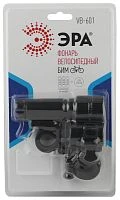 Фонарь велосипедный ЭРА VB-601 Бим 3W 6LED от батареек черный (1/12/72)