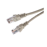Патч-корд GoPower RJ-45 (m)-RJ-45 (m) 1м кат.5е ПВХ 26AWG CCA Premium Zip-Lock c подвесом (1/100)