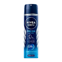 Дезодорант мужской Nivea FRESH ACTIVE Deo спрей 150мл (1/6)