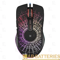 Мышь проводная Defender GM-660L Sirius игровая USB черный (1/40)