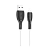 Кабель Borofone BX86 USB (m)-Lightning (m) 1.0м 2.4A силикон белый (1/360)