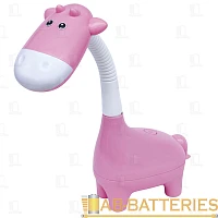 Светильник настольный Camelion KD-857 "Коровка" 5W 230V IP20 на основании розовый (1/12)