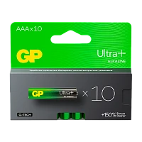 Батарейка GP ULTRA PLUS G-tech LR03 AAA BL10 Alkaline 1.5V (10/100/800)