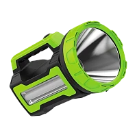 Фонарь туристический Космос 9110 Premium 10W от аккум IP33 1USB 3 режима черный зеленый (1/8)