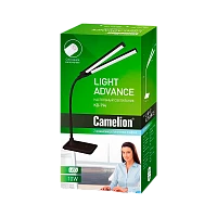 Светильник настольный Camelion KD-794 10W 230V 2LED на основании сенс. белый (1/6)