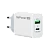 *Сетевое З/У GoPower GPQC08 1USB+1Type-C 20W QC3.0 белый
