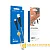 Кабель Borofone BX25 USB (m)-microUSB (m) 1.0м 2.4A нейлон черный (1/360)