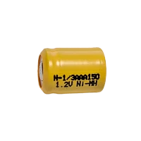 Аккумулятор ET H-1/3AAA150 10.5*15.0, 1.2В, 150мАч, Ni-MH (1/100/2000)