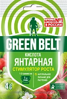Средство GREEN BELT Янтарная кислота стимулятор роста 4г (1/50)