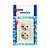 Розетка Smartbuy 2-местная без заземления 10А бежевая "Венера"