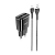 Сетевое З/У HOCO C88A 2USB 2.4A с кабелем Type-C черный (1/12/120)