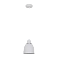 Светильник потолочный Camelion PL-430S-1 LOFT 60W 230V E27 IP20 подвес белый (1/12)