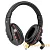 Наушники полноразмерные Defender G-160 Warhead с микр. игровые черный красный (1/20)