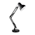 Светильник настольный Ultraflash UF-313 60W 230V на основании черный (1/12)