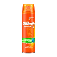 Гель для бритья Gillette FUSION 5 Ultra Sensitive для чувствительной кожи 200мл (1/6)