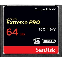 Карта памяти CF SanDisk Extreme Pro 64GB 1067x 160 МБ/сек UDMA 7