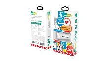 Автомобильное З/У MORE CHOICE AC22m 2USB 2.4A с кабелем microUSB белый