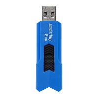 Флеш-накопитель Smartbuy Stream 8GB USB2.0 пластик синий